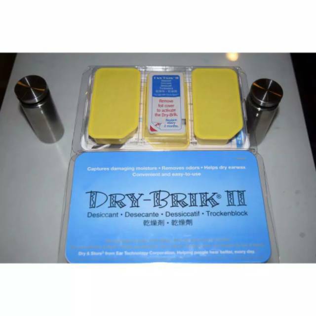 Jual Dry Brik II untuk Pengering Segala Alat Bantu Dengar Isi 3 pcs ...