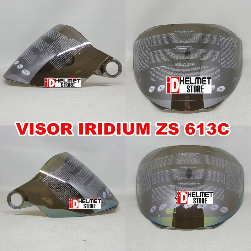 Jual Visor Zeus C Iridium Kaca Helm Zs C Visor Helm Zeus Zs C Kaca Zeus Shopee Indonesia