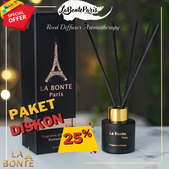 Jual Pengharum Pewangi Parfum Ruangan Reed Diffuser Aromatherapy Difuser Aromaterapi Labonte