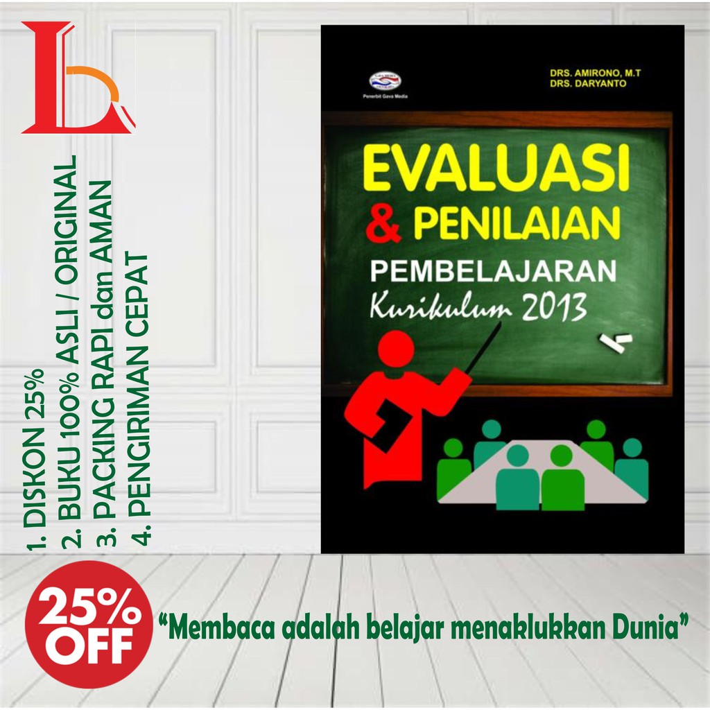 Jual EVALUASI Dan PENILAIAN PEMBELAJARAN Kurikulum 2013 | Shopee Indonesia