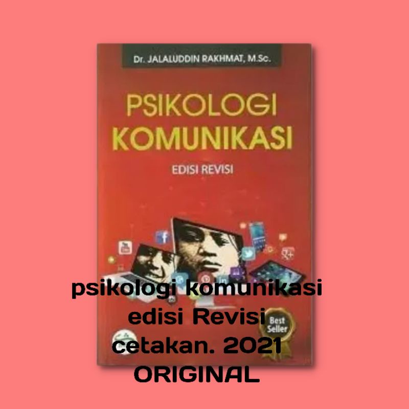 Jual PSIKOLOGI KOMUNIKASI EDISI REVISI. Cet. 2021. By. Jalaluddin ...