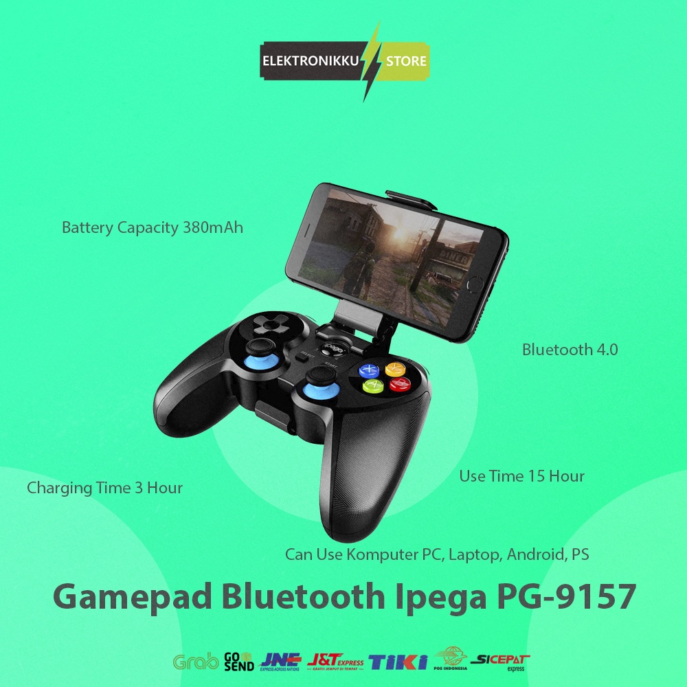 Jual Gamepad Bluetooth Wireless Ipega Pg 9157 Stick Gaming Android Ios Pc Shopee Indonesia 3497