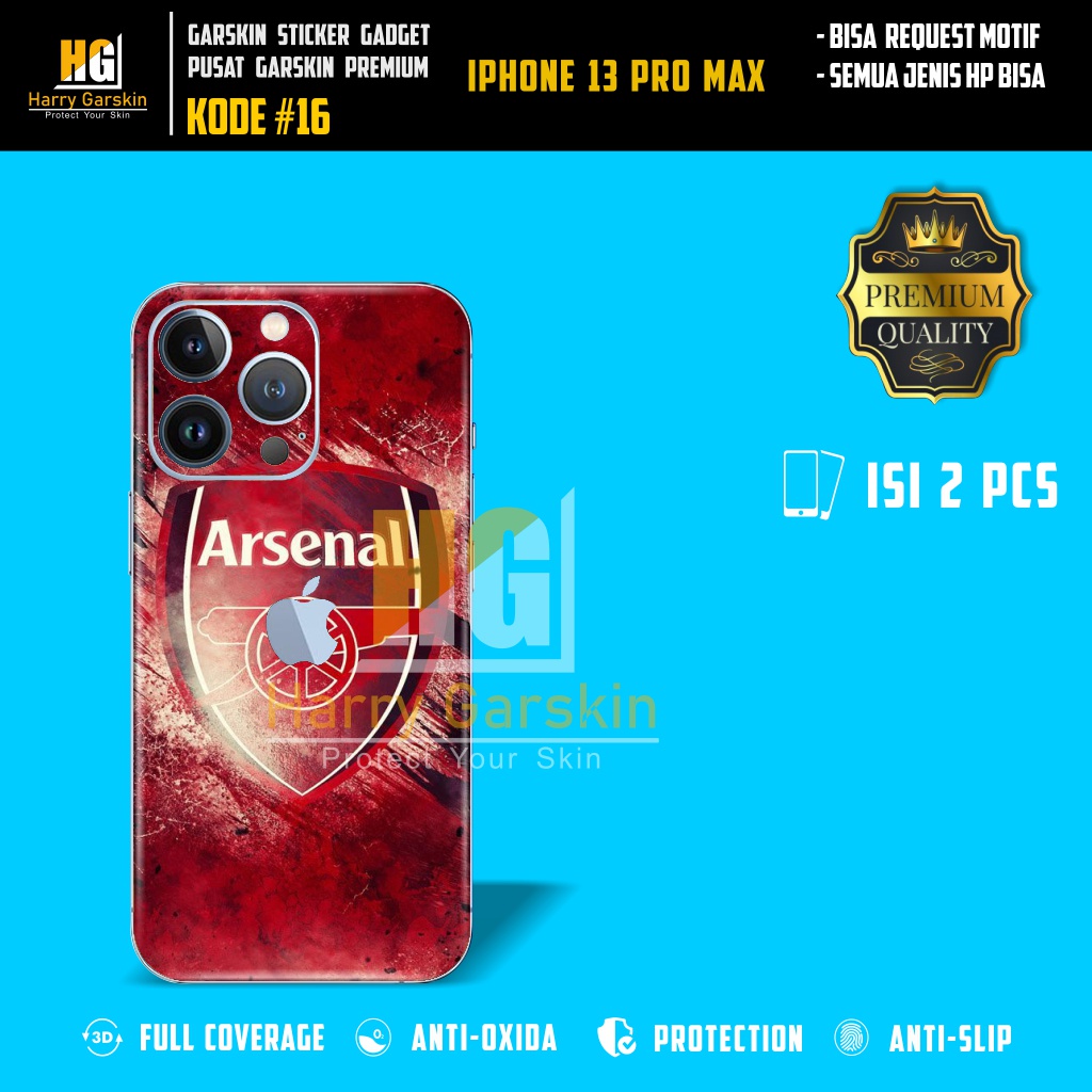 Jual Garskin Sticker Premium iPhone 13 Pro Max Kode #16-20 Bisa Request ...