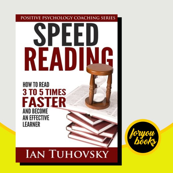 Jual Speed Reading : How to Read 3 to 5 Times Faster And Become an ...