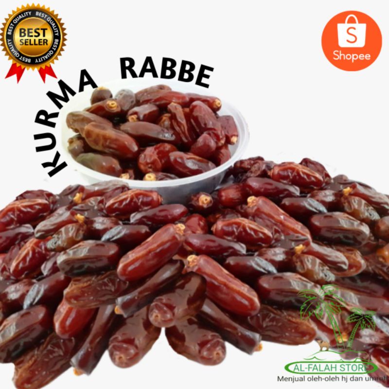 Jual kurma madinah rabbe / kurma madinah rabee 1 kg / KURMA RABBE 1KG ...