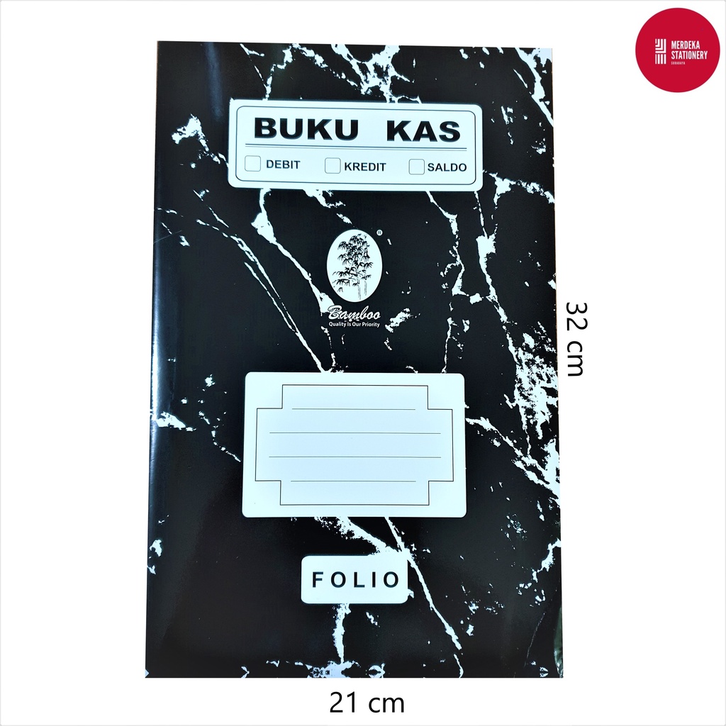 Jual Buku Kas Keuangan Akutansi Ekonomi Debit Kredit Saldo Bamboo Folio