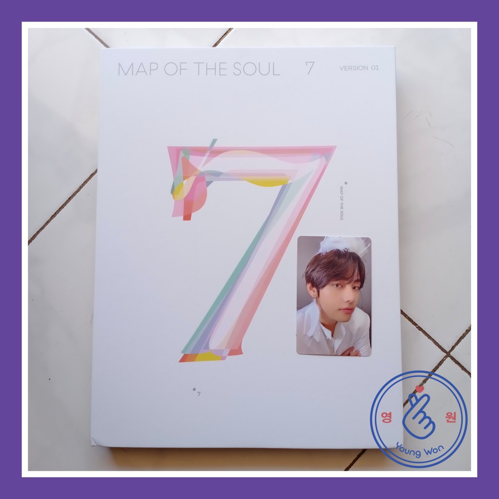 Jual Album Bts Map Of The Soul Mots Version Pc Taehyung Shopee Indonesia