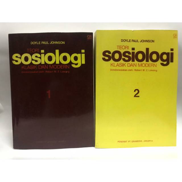 Jual Paket Buku Teori Sosiologi Klasik Dan Modern Jilid 1and2 Shopee Indonesia