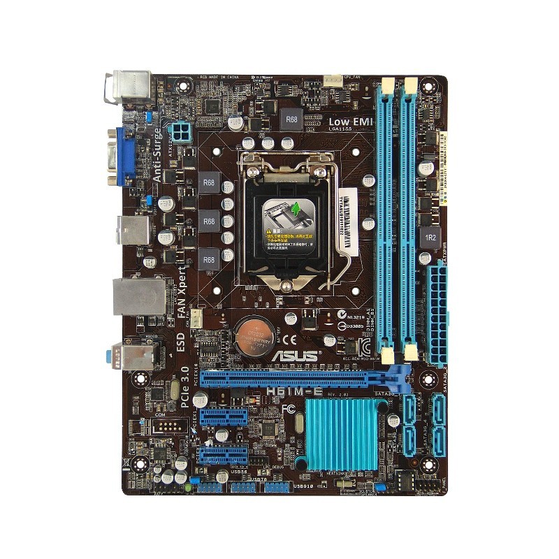 Jual MOTHERBOARD ASUS H61ME (LGA1155, Intel H61, DDR3, LAN GIGABIT