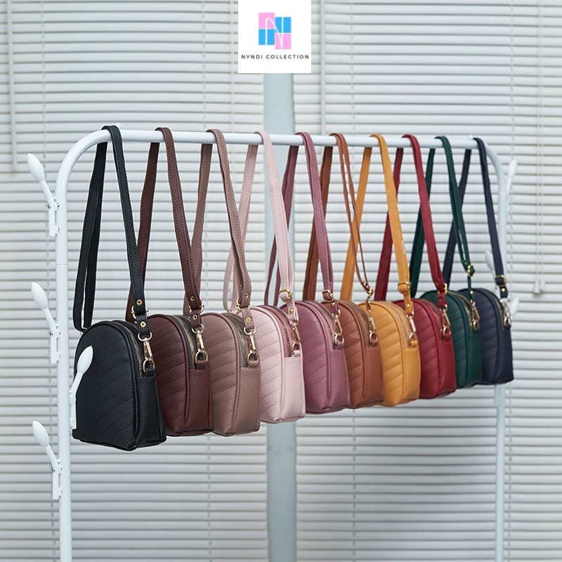 Jual Tas Selempang Wanita Kulit Jeruk Premium - Tas Wanita Terbaru