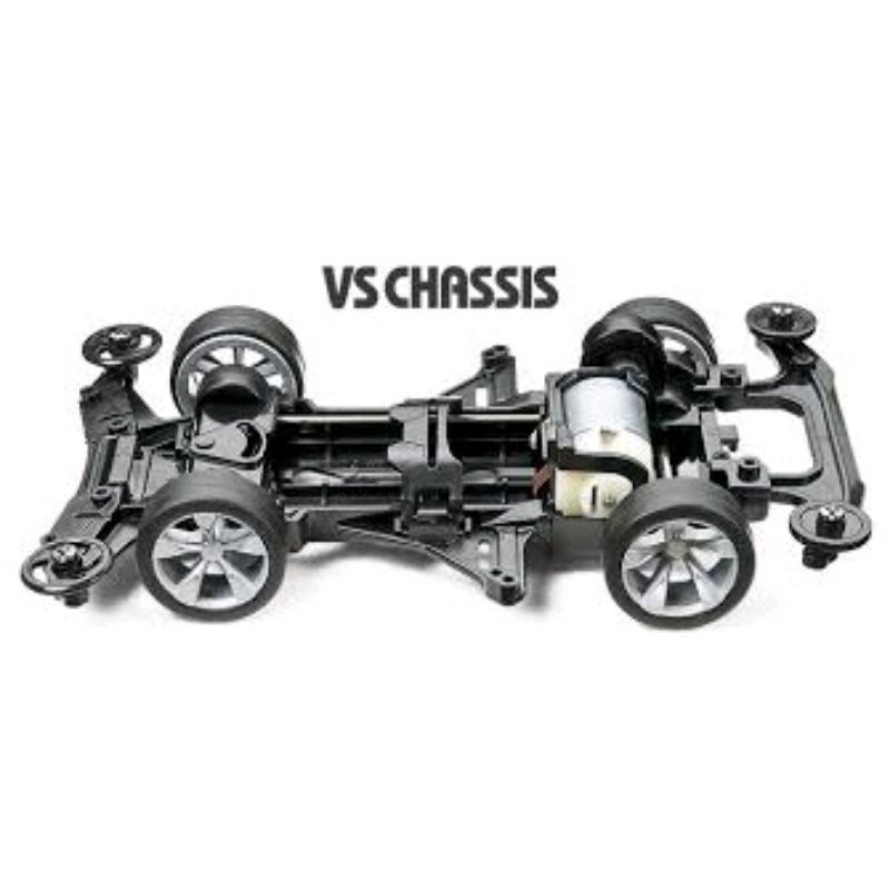 Mini 4WD Racer Tamiya Mini 4WD Wolf VS Chassis Kit - No.85 Racer With ...