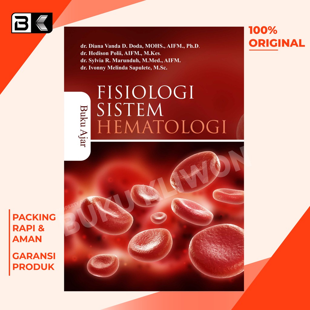 Jual Buku Ajar Fisiologi Sistem Hematologi Buku Original Anatomi