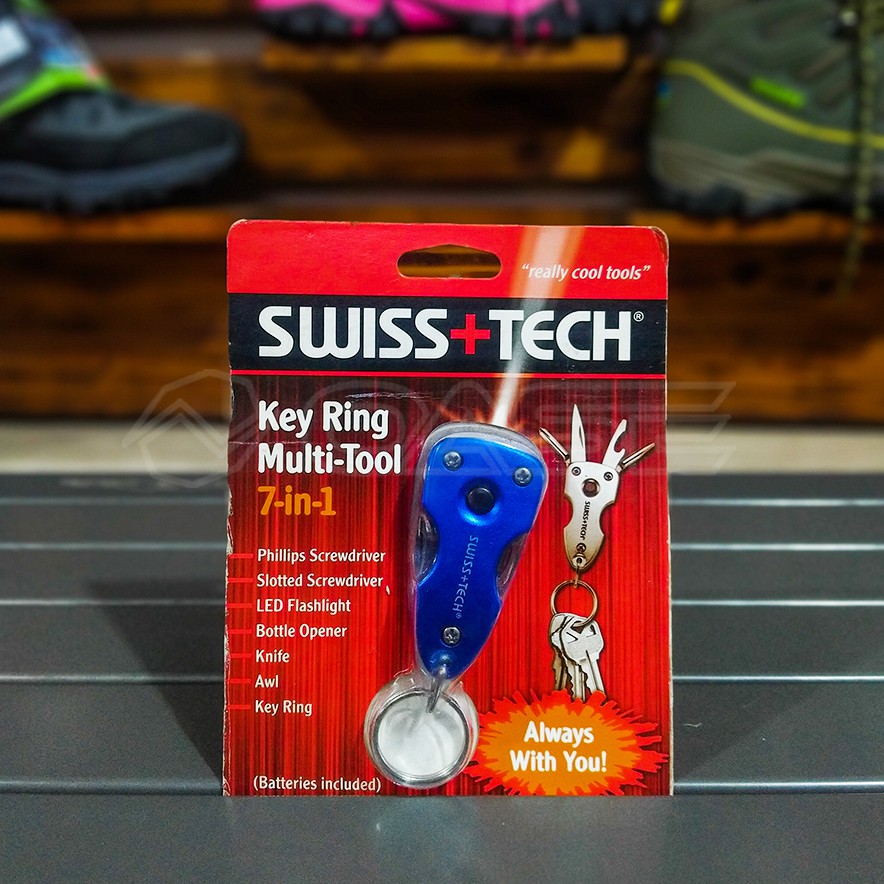 Jual Swiss Tech Key Ring Multi Tool 7 in 1 | Shopee Indonesia