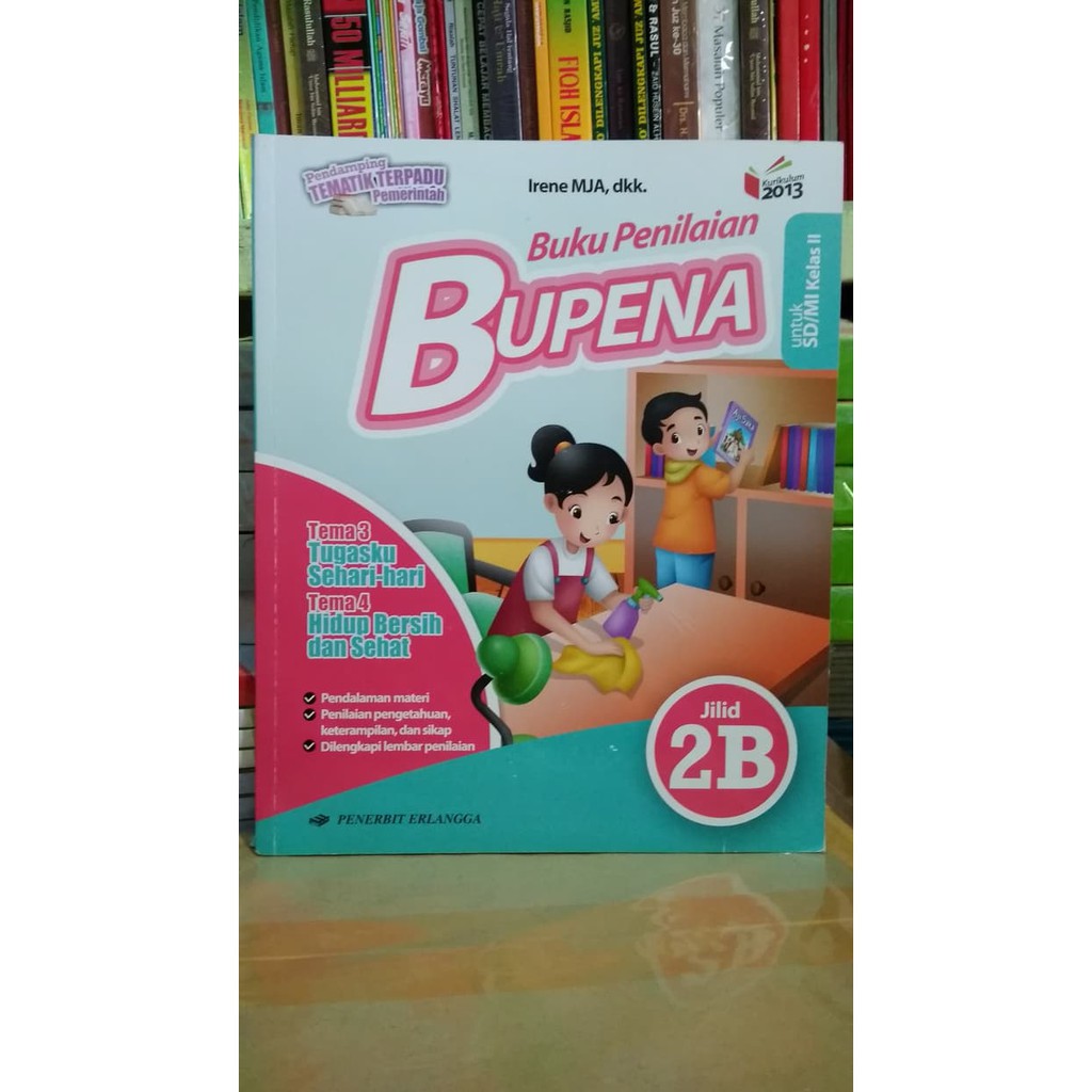 Jual BUPENA ( BUKU PENILAIAN ) JILID 2B UNTUK SD/MI KELAS II ( K13N ...