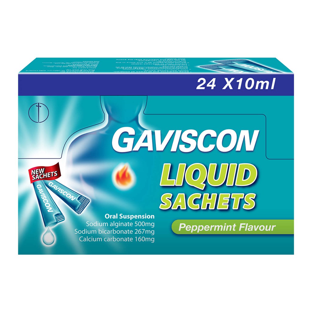 Jual Gaviscon Liquid Sachet 24 x 10ml Shopee Indonesia