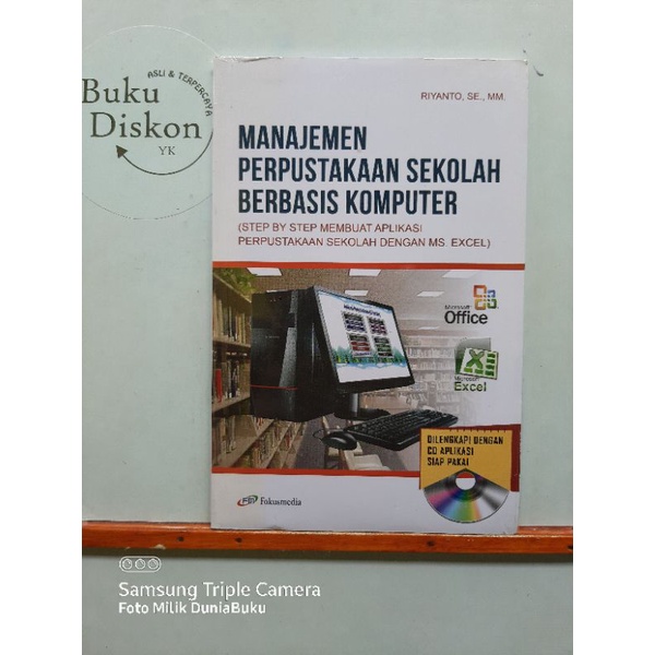 Jual Buku Origional Manajemen Perpustakaan Sekolah Berbasis Komputer ...