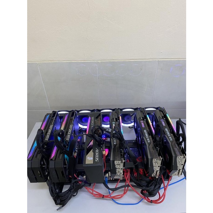 Jual Paket Mining Rig Rtx Ti Premium Kelas Sultan Shopee Indonesia