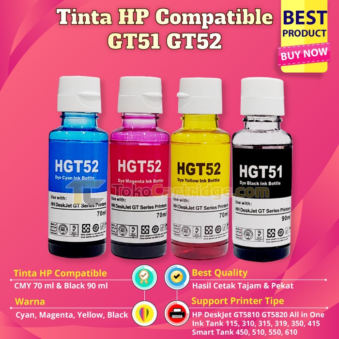 Jual Tinta Cartridge HP 21 22 Deskjet D1360 D1460 D1550 D1560 D2360