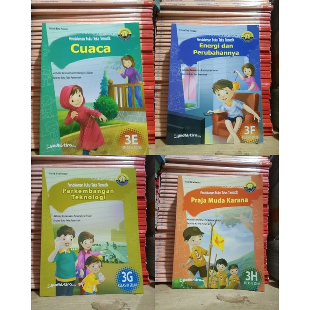 Jual pendalaman buku teks tematik SD/MI KELAS 3 semester 2 kurikulum ...