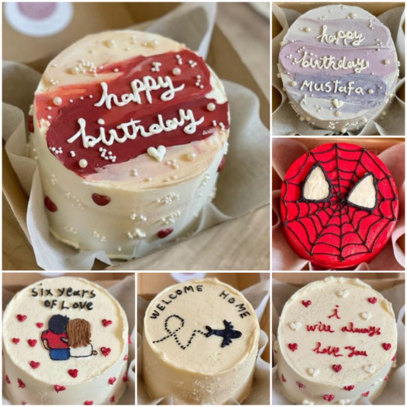 Jual BISA DADAKAN, KOREAN CAKE / CAKE ULTAH / BENTO CAKE / MINI CAKE