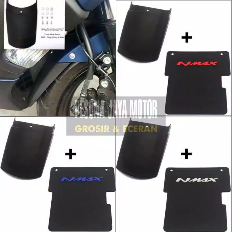 Jual Mudflap Nmax Old Paket Sambungan Spakbor Depan Nmax Old