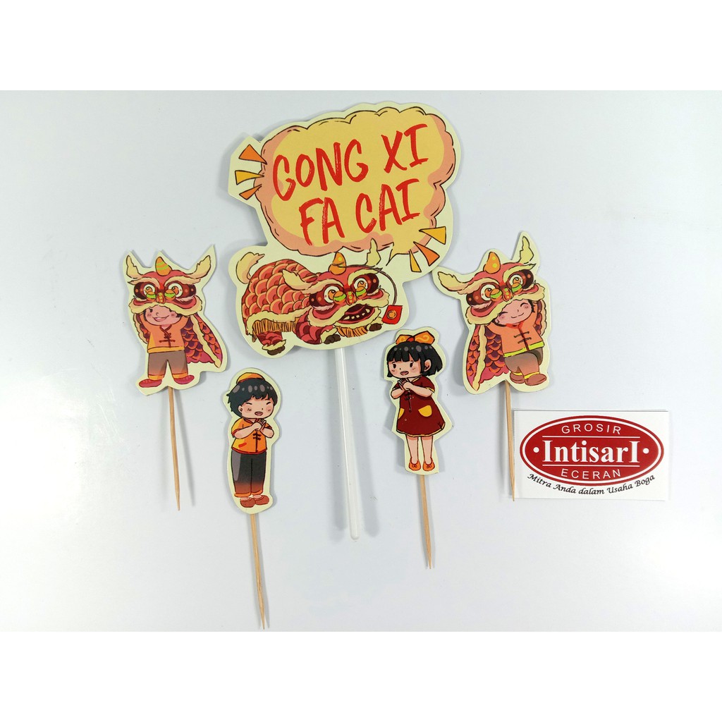Jual Topper Tusuk Imlek Barongsai | Shopee Indonesia