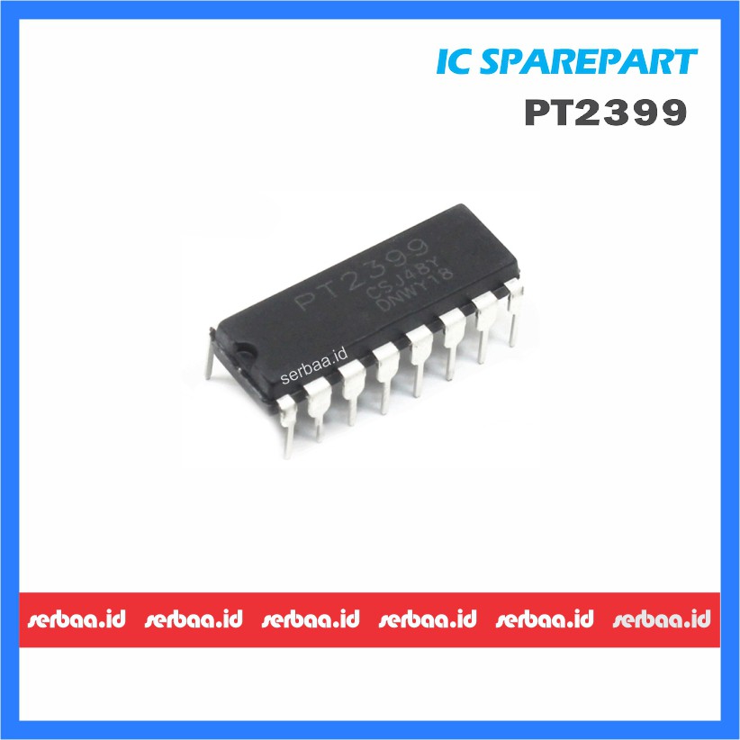 Jual PT2399 CD2399 DIP-16 2399 Audio Digital Reverb Echo Processor IC ...