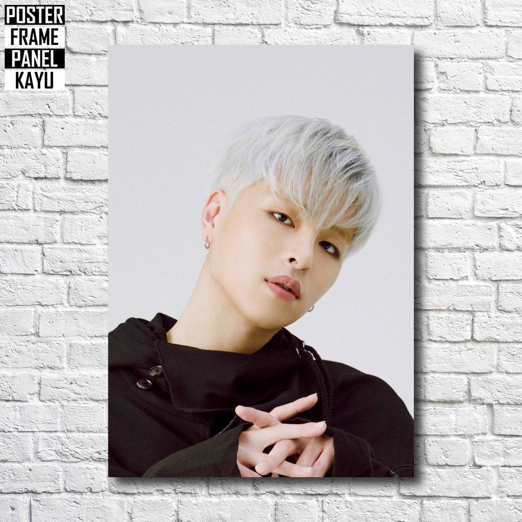 Jual Poster IKON June Junhoe I Decide Frame Kayu Solid A4 JNE001 ...