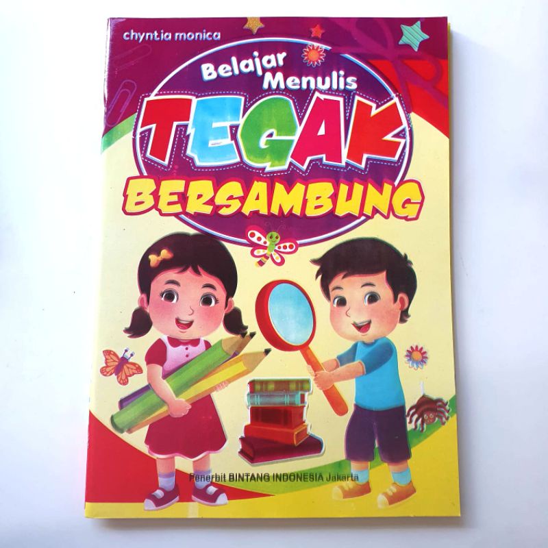 Jual Buku BELAJAR MENULIS TEGAK BERSAMBUNG | Shopee Indonesia