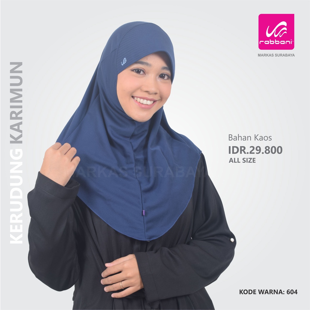 Jual KERUDUNG SEKOLAH ALL SIZE KARIMUN RABBANI | Shopee Indonesia