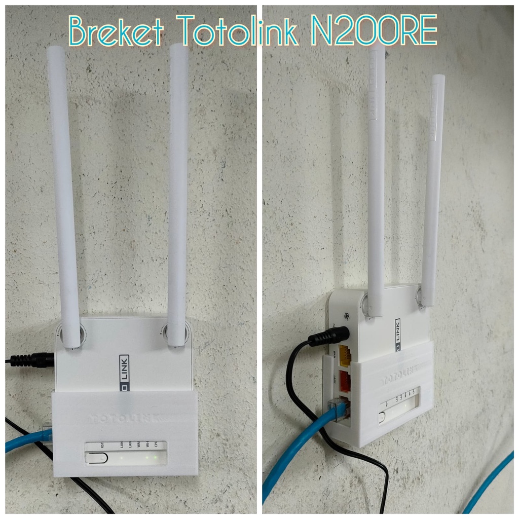 Jual Totolink N200RE Router Breket buat pasang di dinding kayu - gypsum ...