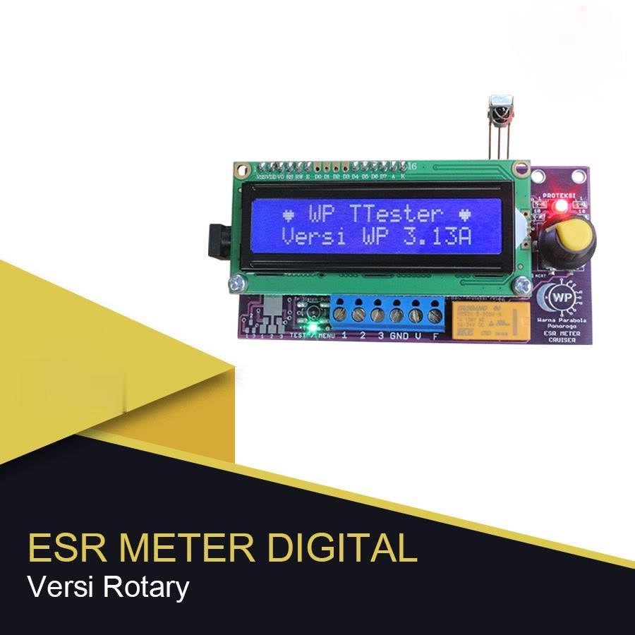 Jual New ESR Meter Digital / Smart LCR Tester / Komponen tester