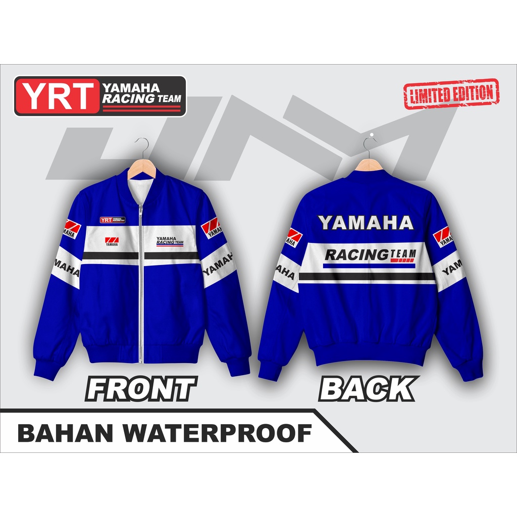 Jual NEW JAKET YAMAHA RACING TEAM ,BAHAN WATERPROOF | Shopee Indonesia