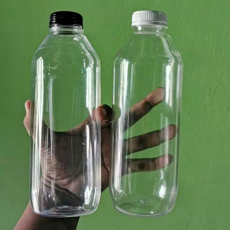 Jual Botol Plastik Kale 1 liter / Botol 1000ml / Botol Kopi / Botol ...