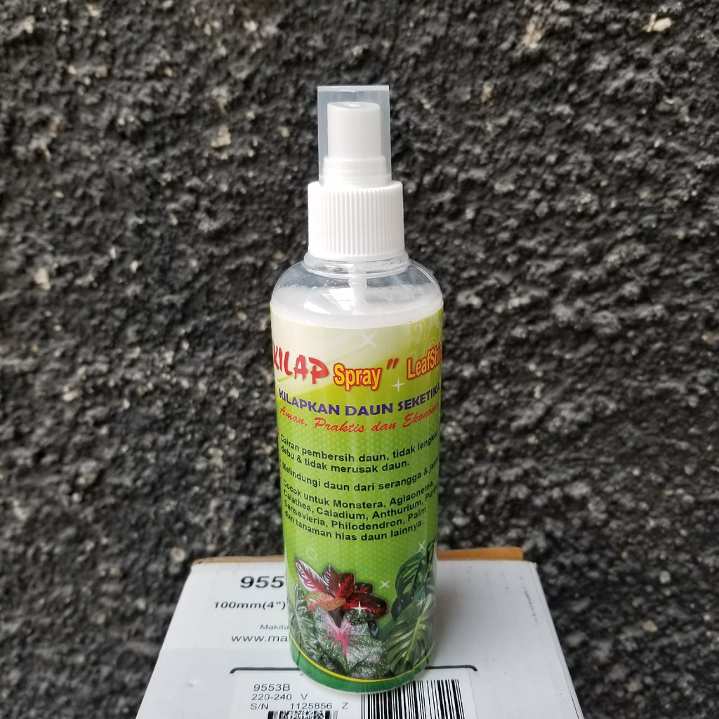 Jual Kilap Leafshine Spray Ml Pengkilat Daun Spray Shopee Indonesia