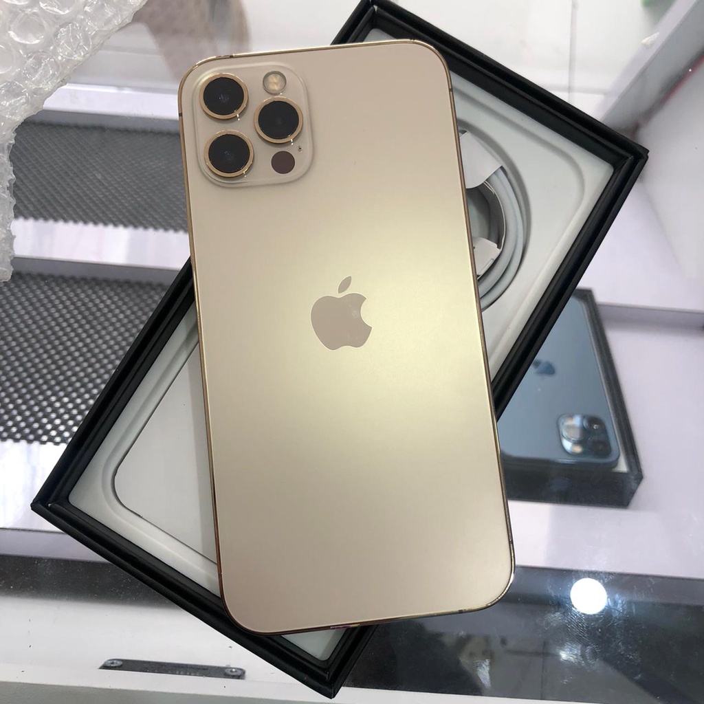 Jual IPHONE 12 PRO 256GB GOLD | Shopee Indonesia