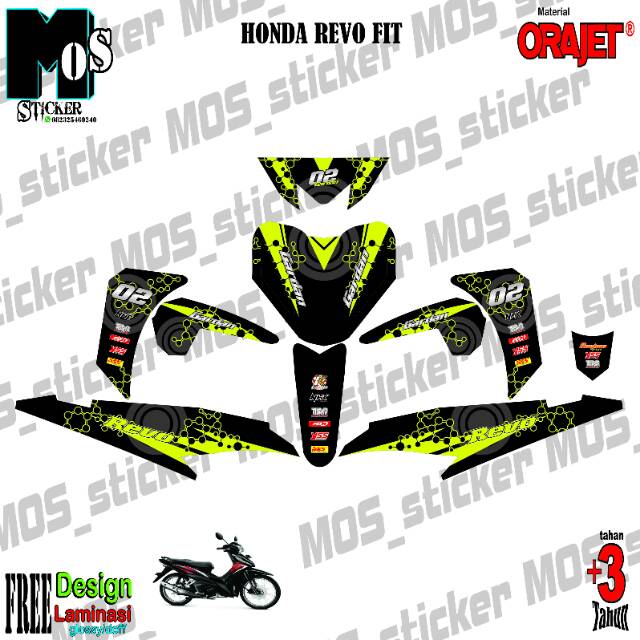 Jual Decal stiker REVO FIT , absolute , REVO CW full | Shopee Indonesia