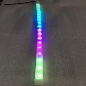 Lampu Led Strip Fleksibel 30cm 60cm Rgb Running New Strobo 5050 36led 12Volt