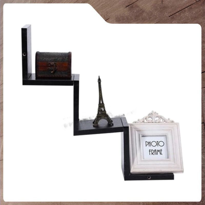 Jual rak dinding zig-zag minimalis | Shopee Indonesia