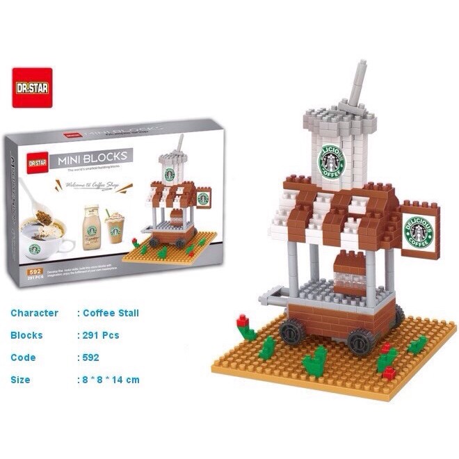 Starbucks nanoblock best sale