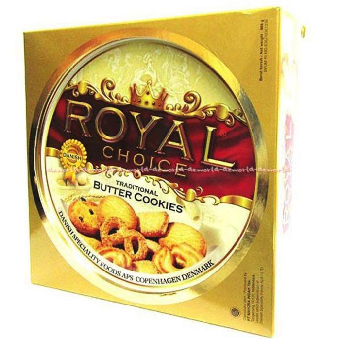 Jual Royal Choice Butter Cookies Biskuit Dengan Rasa Reyah Kue Kaleng