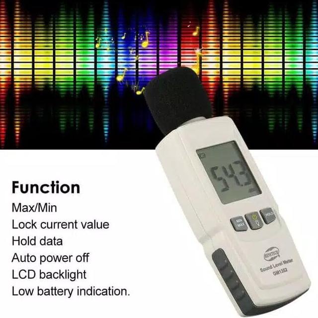 Jual Sound Level Meter - Alat Ukur Tingkat Kebisingan Suara - Sound ...