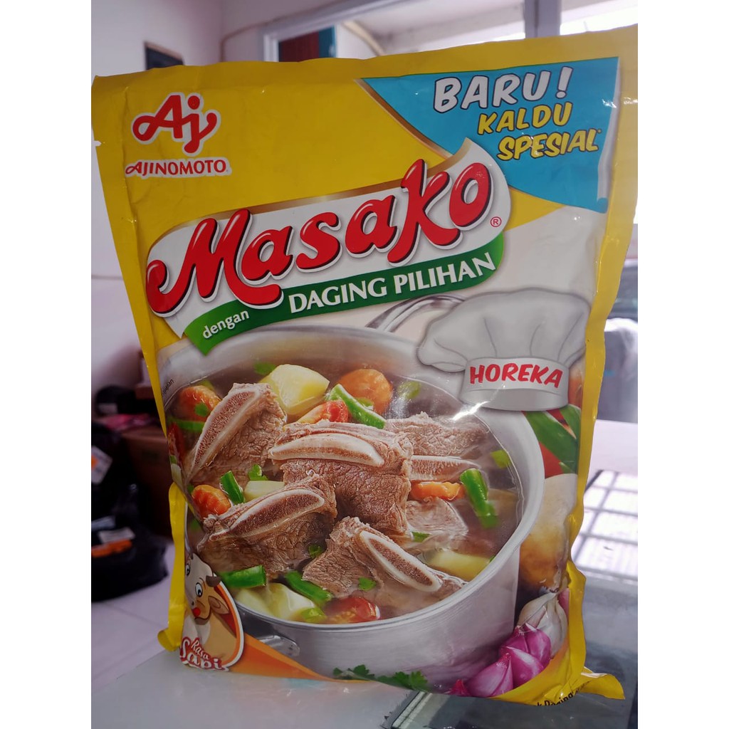 Jual Bumbu Kaldu Penyedap Rasa Ajinomoto Horeka Masako Sapi Ayam Kg