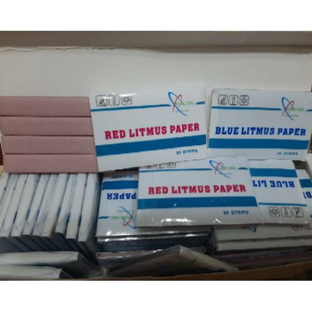 Jual Alat tes air ketuban ibu hamil / Kertas lakmus merah / biru RED ...