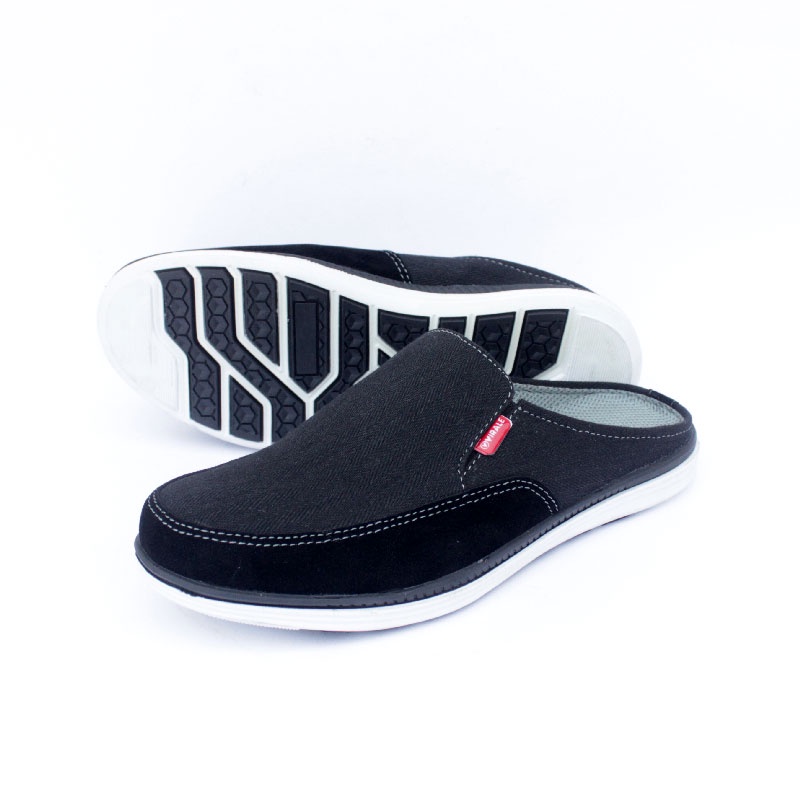 Jual AC307 Sepatu Selop Pria Santai Model Distro Original Virale BG 11