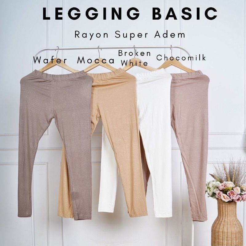 Jual Legging Basic Premium /Legging Basic Bahan Kaos Rayon premium