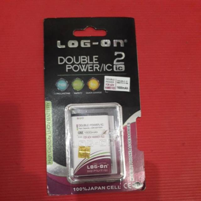 Jual Baterai batere Advan hammer r3d double power | Shopee Indonesia