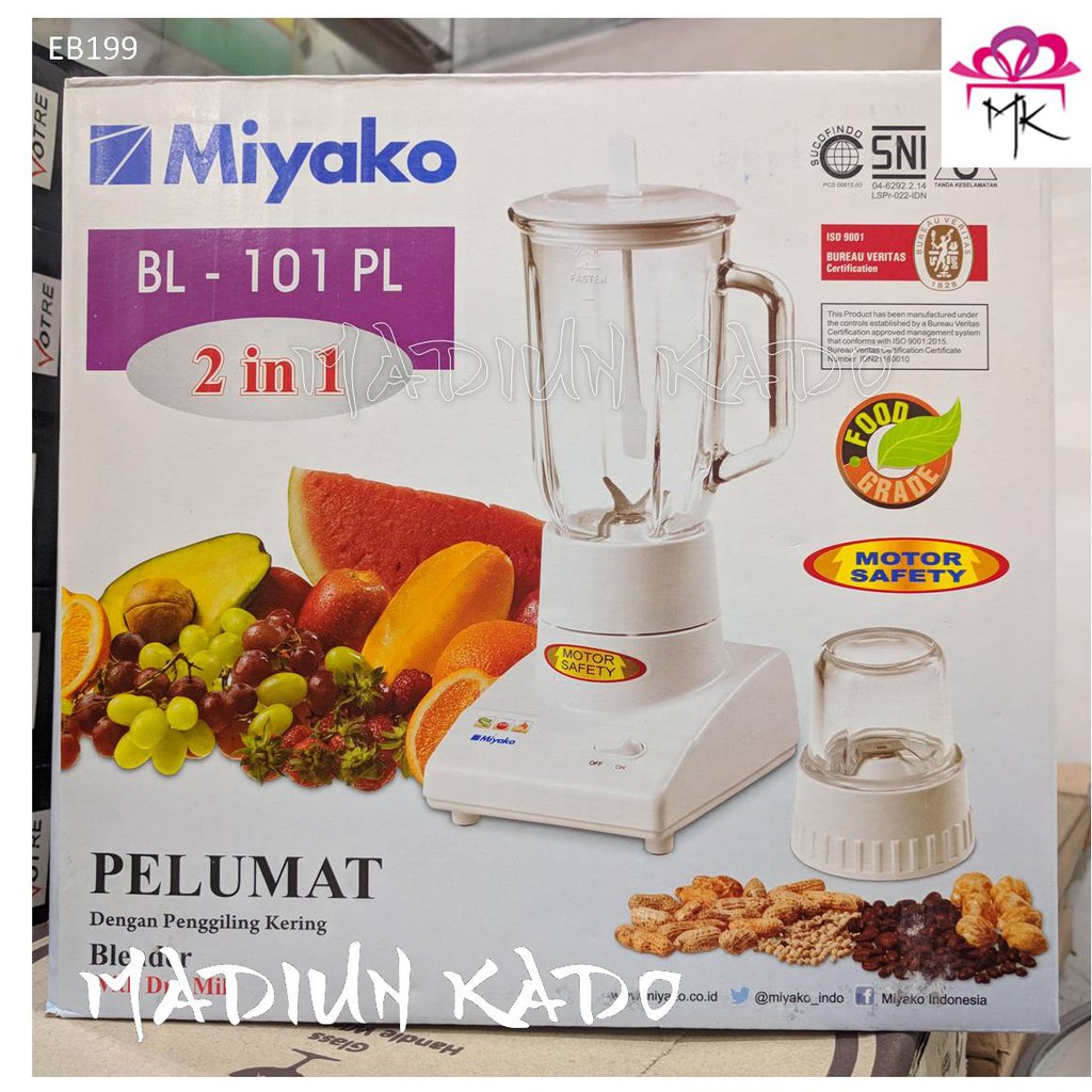 Jual Blender Miyako Bl Pl Kapasitas Liter Shopee Indonesia