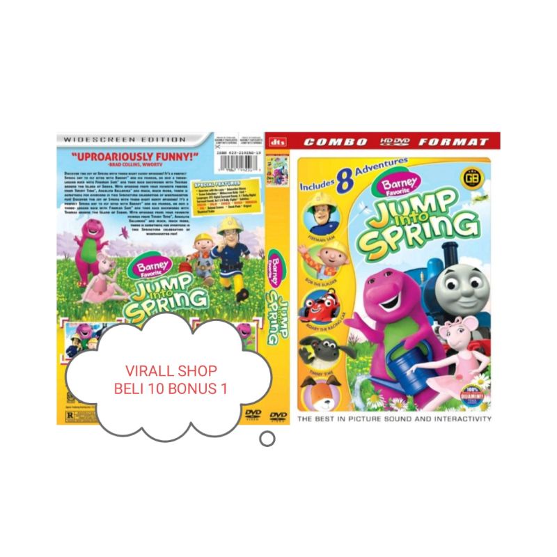 Jual Kaset Kartun Anak Barney Jump Into Spring | Shopee Indonesia