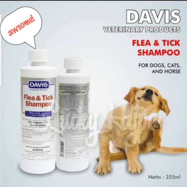 Davis flea clearance and tick shampoo